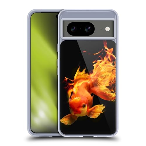 Funda de Gel Dave Loblaw Firefish para Google Pixel 8 con MagSafe y Protección Militar