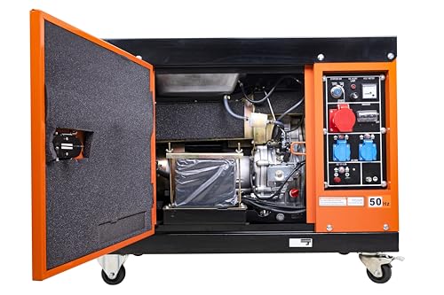 Dieselgenerator DeTec 3 Phasen 5500 Watt für Notstromversorgung
