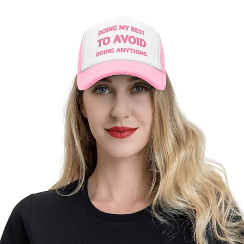 Image of Funny Trucker Hats - Weird Gag Gift for Adults, Inappropriate Joke Baseball Cap, Adjustable Mesh Hat for Men Women