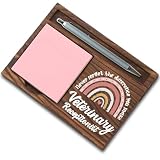 Veterinary Receptionist Gifts, Thank You Appreciation Gifts for Vet Receptionist Week Graduation Birthday Christmas Office Desk Self-Stick Note Pad Holders SBB18