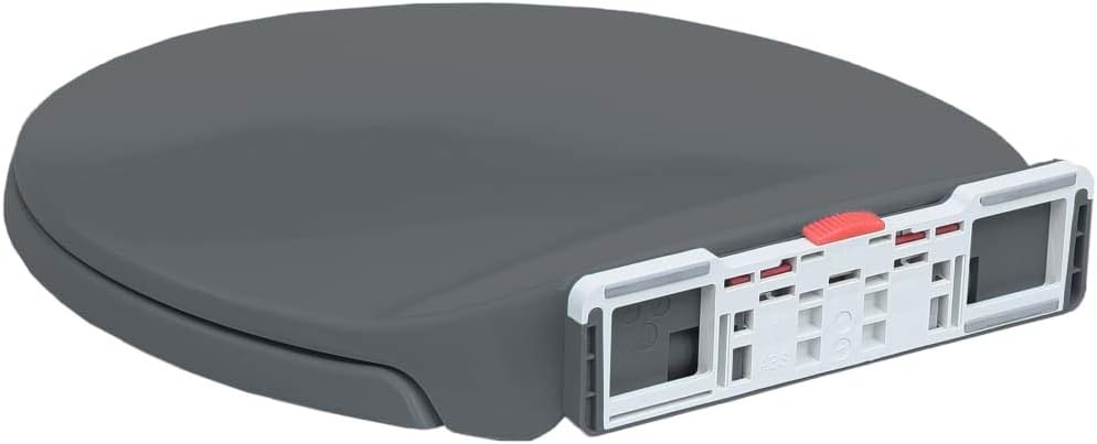 AAGAZA Home Toilet Seat, Soft Close Toilet Seat Scratch Resistan for Toilet for Family for Homes