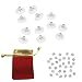 10 Pair Set of Plastic Earring Backs to protect your Earrings for Great Price