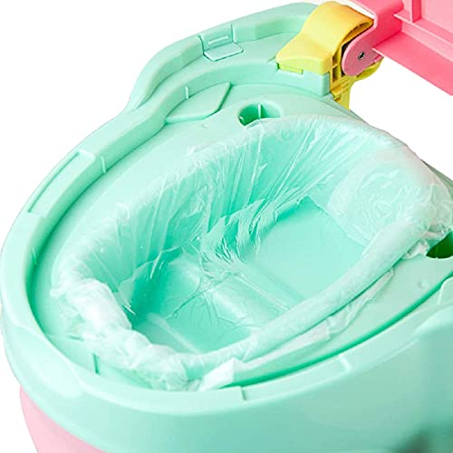 100 Pack Potty Chair Liners With Drawstring, Portable Potty Bags Potty Training Bags Potty Liners, Potty Refill Liners Disposable Potty Liners For Toddlers Kids And Baby #TOP6