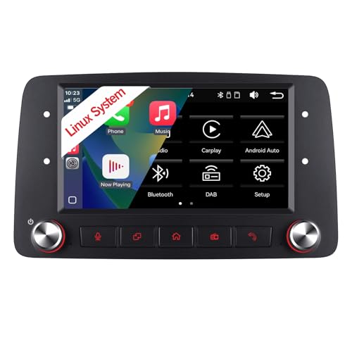 Autoradio Fiat Panda 2003-2012 écran tactile Carplay Android Auto sans fil