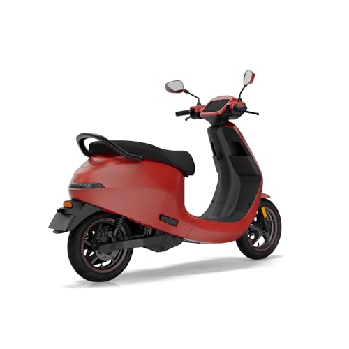 Image of OLA S1 Pro+ 3rd Gen (5.3 Kwh) High Speed Electric Scooter with charger - Passion Red - Ex-Showroom