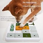 Barkwhiz Jouet de traiteur pour chiens, Jouets interactifs pour chiens Différents niveaux de jeu, Nourriture lente pour chiens Stimulation mentale, Puzzle pour chien, Jouet pour chiens pour grands petits chiens moyens