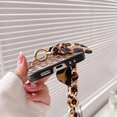 Omio JX1164-ZFLIP4-1 For Samsung Galaxy Z Flip 4 Case With Luxury Detachable Chain Wrist Strap Bracelet Cute Case thumb #5