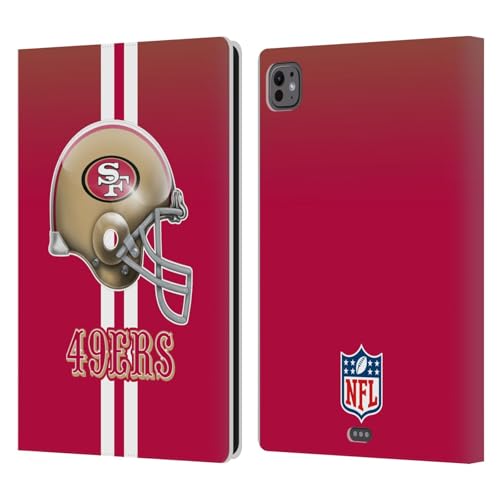 Protection iPad Pro 11 M4 NFL San Francisco 49ers en cuir avec logo officiel