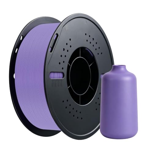 Image of Kingroon Matte PLA Filament 1.75mm 3D Printer Filament Matte Filament 1kg Dimensional Accuracy + /- 0.02 mm (Matte Purple)