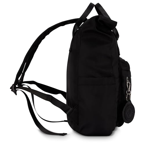 BEARPAW Women's Backpack - Professional Laptop Backpack for Women | Cute Travel & College Bag, Double Handle Design, Black2