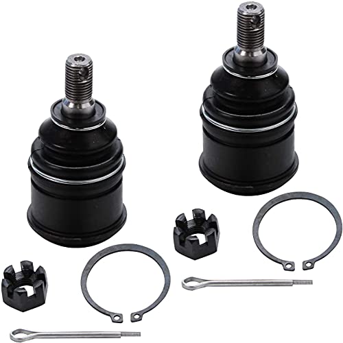 Image of Detroit Axle Front Upper Control Arms w /Ball Joints + Lower Ball Joints + Inner & Outer Tie Rods Replacement for 1997-2001 Honda CR-V - 8pc Set