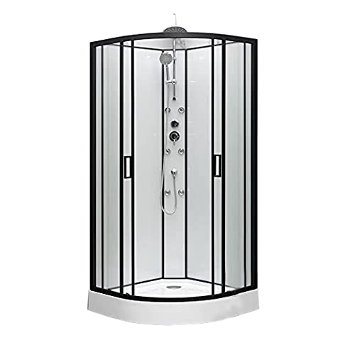 Vidalux Kontrast CC 900 x 900 Quadrant Hydro Shower Cabin