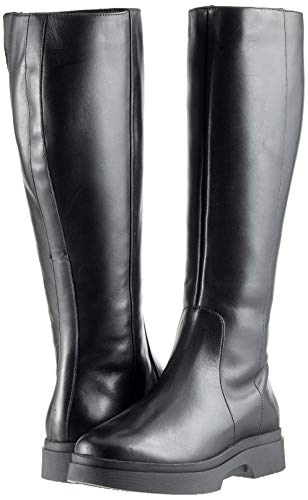 Geox D Myluse F, Stivali Alti Donna, Nero (Black