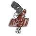 42000 420 Secret Agent Holster, Walnut Oil, Plain Finish