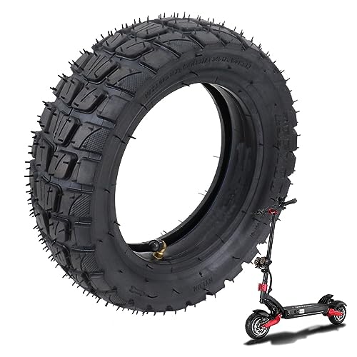 ESCKW 255x80 Scooter Tire Tube 80/65-6 10x3 for Electric Scooter Replacement - Thicken Widen Off-Road Tyre for Zero 10x Kugoo M4 Kaabo Mantis