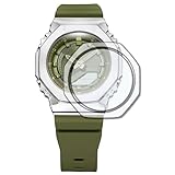 メディアカバーマーケット 保護フィルム カシオ ジーショック GM-S2100 シリーズ (2枚セット) 用 液晶 保護 フィルム 高硬度9H ブルーライトカット クリア光沢 互換品