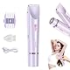 Intimrasierer für Frauen, 2 in 1 Dual Head Damenrasierer Elektrisch, Rasierer Damen Intimbereich, USB Aufladbar Rasierer Damen, IPX7 Wasserdicht Damen Intimrasierer für Gesicht Körper Bikini