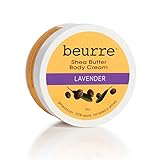 Beurre Shea Butter Body Cream - Fair Trade Shea Butter with Moisturizing Oils for All Skin Types - V