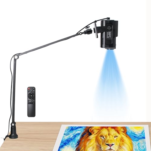 HI-REEKE Art Projector for Tracing, Smart Sketcher Drawing Projector Image on Wall and Canvas for Artists