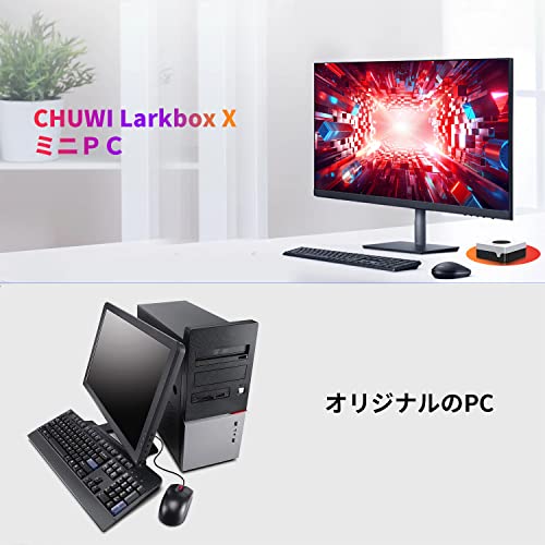 ミニPC Chuwi Larkbox X Ryzen7 3700U / 16GB RAM CHUWI Mini PC LarkBox X AMD Ryzen 3750H 8GB RAM + 256GB ROM