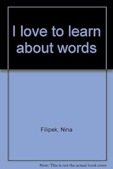 Unknown Binding I love to learn about words Book