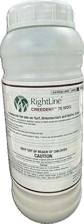 RightLine CREEDENT 75 WDG Herbicide 12.5 oz Sulfosulfuron 75% - Treats 10 Acres - Labeled for Turf
