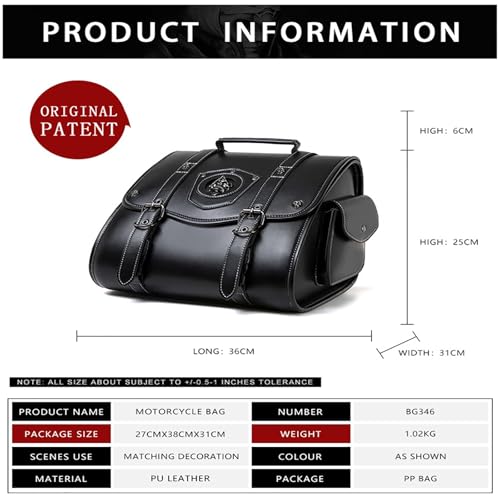 Alforjas para motocicleta para Suzuki Boulevard C90 2005-2022, bolsa trasera impermeable para viajes, alforjas laterales para motocicleta miniatura 2