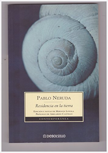 Residencia En La Tierra (Contempora) (Spanish E... [Spanish] 8497598113 Book Cover