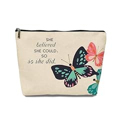 White Encourage Cosmetic Bags-2