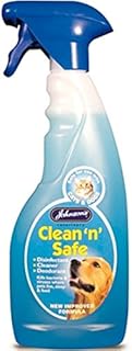 Johnsons Clean 'n' Safe Spray for Cage Birds 500ml 700g - Bulk Deal of 6x