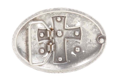 Snap On Floral Tree Embossed Full Grain Leather Rhinestone Cross Bling Belt4