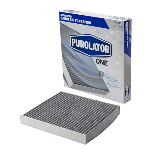 Purolator C35519C PurolatorONE Advanced Cabin Air Filter with Activated Carbon Compatible with Select Honda and Acura Models