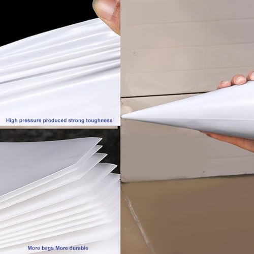 Mörtelbeutel,Fugenfüller Beutel,5 Stück Fugenmörtel Mörtelbeutel,Profi Fugenbeutel,Abdichten Fugen,Fugenfüller-Beutel,Fugenfüller-Beutel Garnieren Verzieren Mit 1 Fugen-Glätter und 1 Dichtungsdüsen