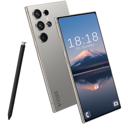 viqee 5G Android 14 Smartphone Handy Ohne Vertrag, 8+256GB Dual SIM 6.8\" HD-Bildschirm 6800mAh Akku 50+108MP Kamera Simlockfreie Handys/Fingerabdruck/OTG/Face ID,Grau viqee 5G Android 14 Smartphone Handy Ohne Vertrag, 8+256GB Dual SIM 6.8\" HD-Bildschirm 6800mAh Akku 50+108MP Kamera Simlockfreie Handys/Fingerabdruck/OTG/Face ID,Grau