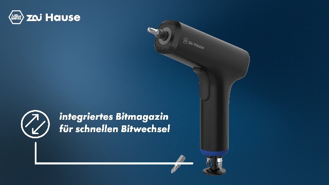 Wiha TCA10182 zai Hause 4V Akkuschrauber Set klein mit 4 Bits und USB C Ladekabel, Mini Akku-Schraubendreher… – Bild 8