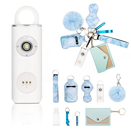 Hoedia Safety Alarm Keychain for Women and Girls, Rechargeable Lo...
