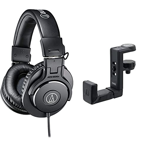 audio-technica vtFbVij^[wbhz ATH-M30x ubN X^WIR[fBO/yK/e[N/ݑΖ & wbhznK[ AT-HPH300