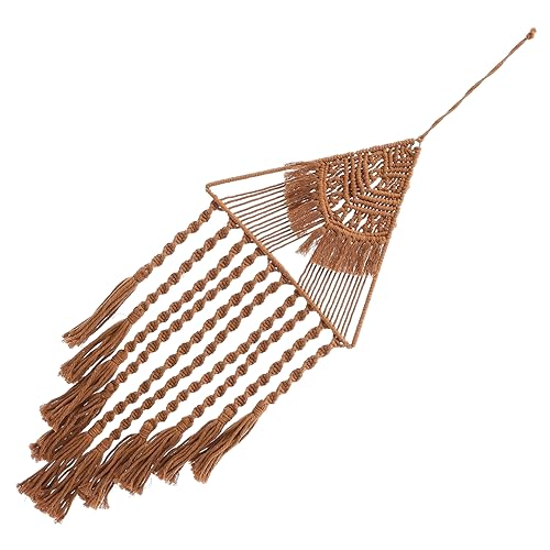 Decoración bohemia del hogar Cabilock atrapasueños triangular lleno de paz 2