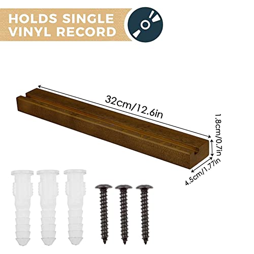 Titular do pare, Prateleira Madeira Elegante Cor Sólida, Porta-discos suporte pare, prateleira disco