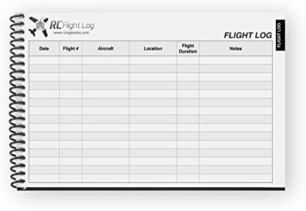 Miniatura 2 de Registro de vuelo RC Edición Deluxe Logbook para control remoto Avión Helicóptero Quadcopter Drone