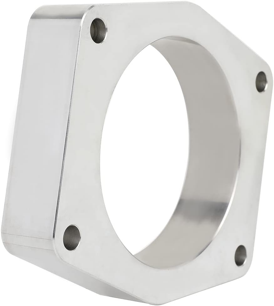 Ineedup Throttle Body Spacer fit for Cadillac for Escalade 6.2l 2010-2013, for Chevy for Colorado 5.3l 2009-2012, for Chevy for Silverado 1500 4.8l 5.3l 6.0l 2008-2012