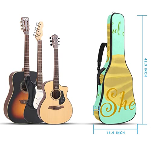 Housse de protection épaisse en éponge imperméable pour guitare acoustique, électrique, basse, guitare classique… - Les Beatles, Paul McCartney, John Lennon, RIngo Starr, George Harrison Housse de protection épaisse en éponge imperméable pour guitare acoustique, électrique, basse, guitare classique… – Image 6