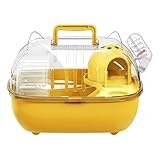 Hamster-Reisetasche für Reisen – Tragbare Transportbox mit Schutzhülle | Bauernhof-Besuch Picknick in für Kaninchen mit Nagetieren in