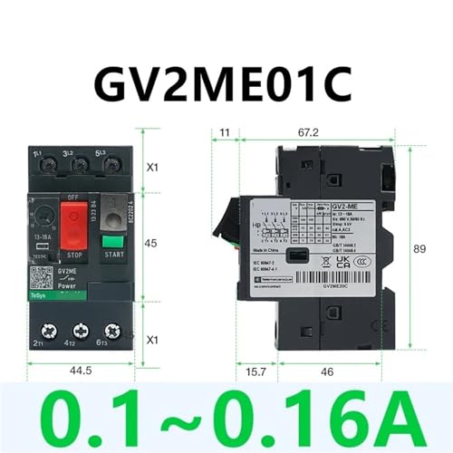 Surchauffe moteur solution : installer le démarreur disjoncteur GV2ME triphasé - 5