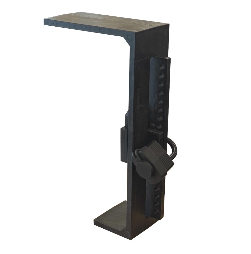 Selections Wheelie Bin Tough Plastic Security Lock with Padlock
