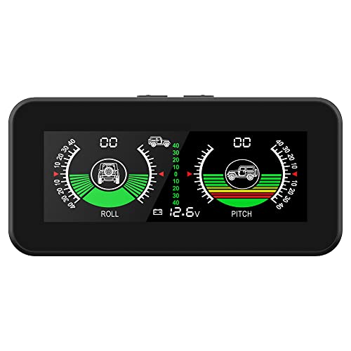 MR CARTOOL M50 Auto Neigungsmesser Kfz GPS Tacho Digital Auto HUD Anzeige Clinometer für alle Fahrzeuge SUV Offroad