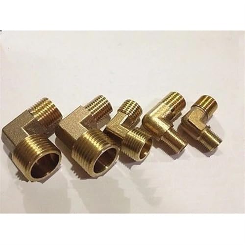 Raccord tuyau coudé laiton 1/2 pour réparer les fuites en angle