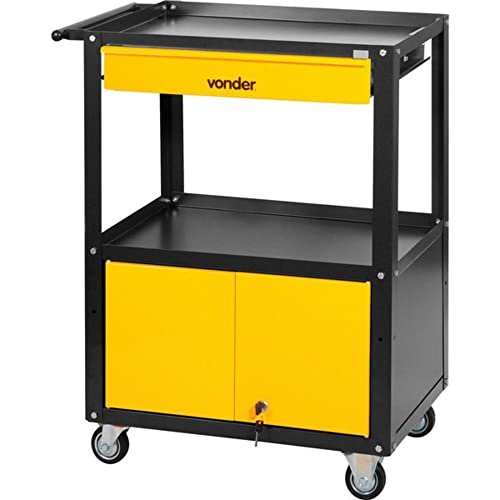 Carrinho para Ferramentas, Desmontável, Semifechado, com 1 Gaveta, Vonder VDO2631