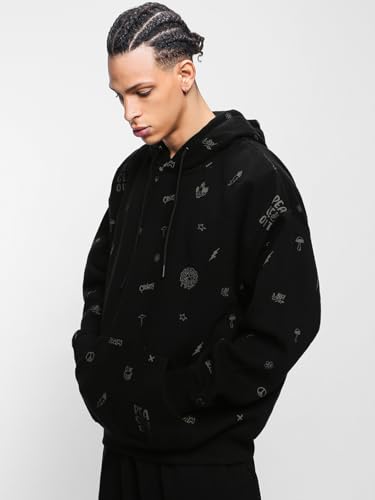 Image of Bewakoof Men Hooded Sweatshirt