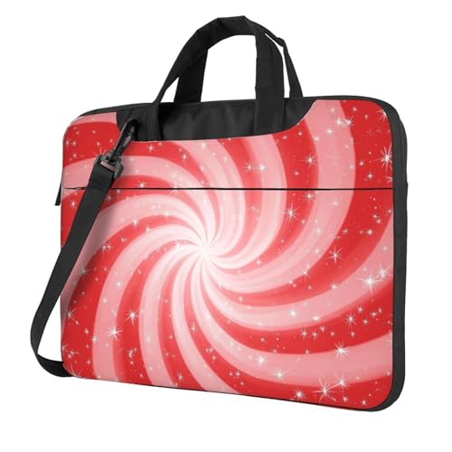 Maletín para portátil con glitter rojo 15.6 pulg impermeable miniatura 1